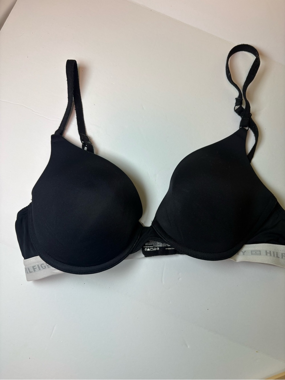 Tommy Hilfiger Push Up Bra Black Size 34C